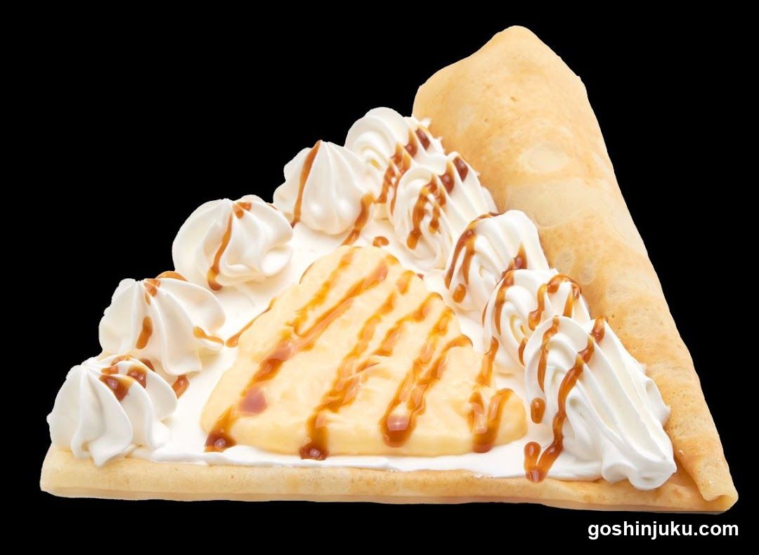 Caramel Apple Crepe Slice