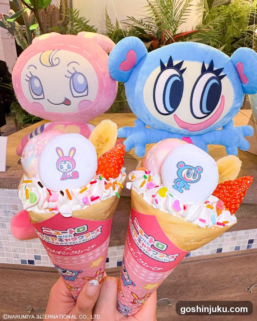 Narumiya Character Ice Creams