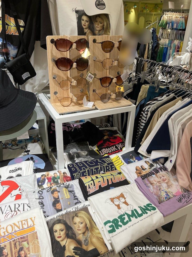 Vintage Clothing Store Interior Display