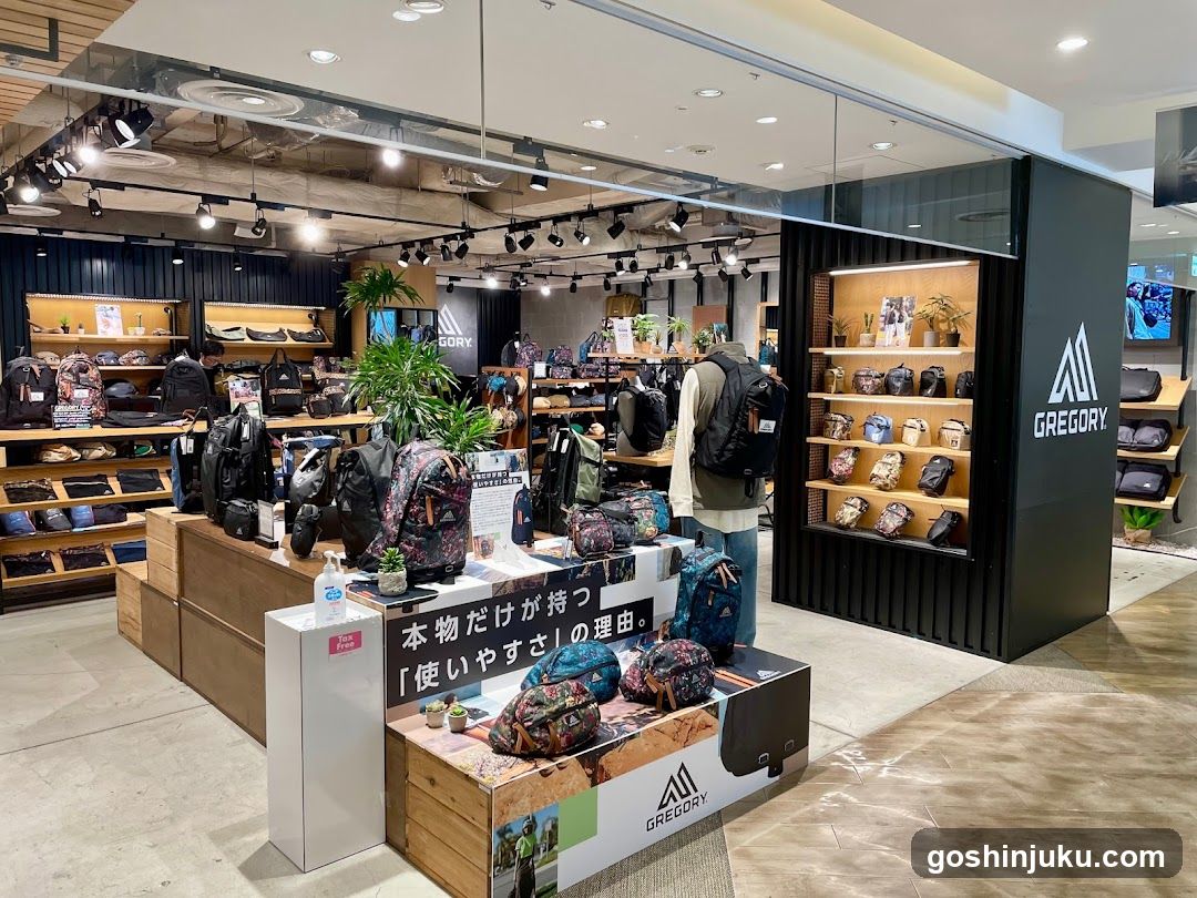 Gregory Store Interior Display