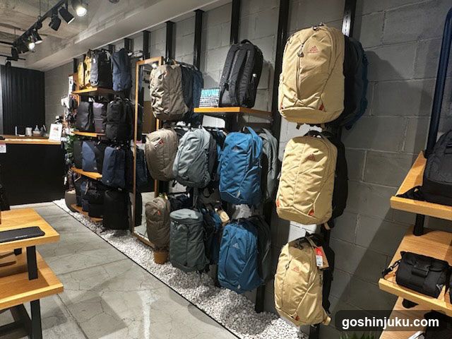Backpack Store Interior