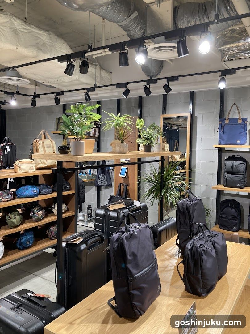 Luggage Store Interior