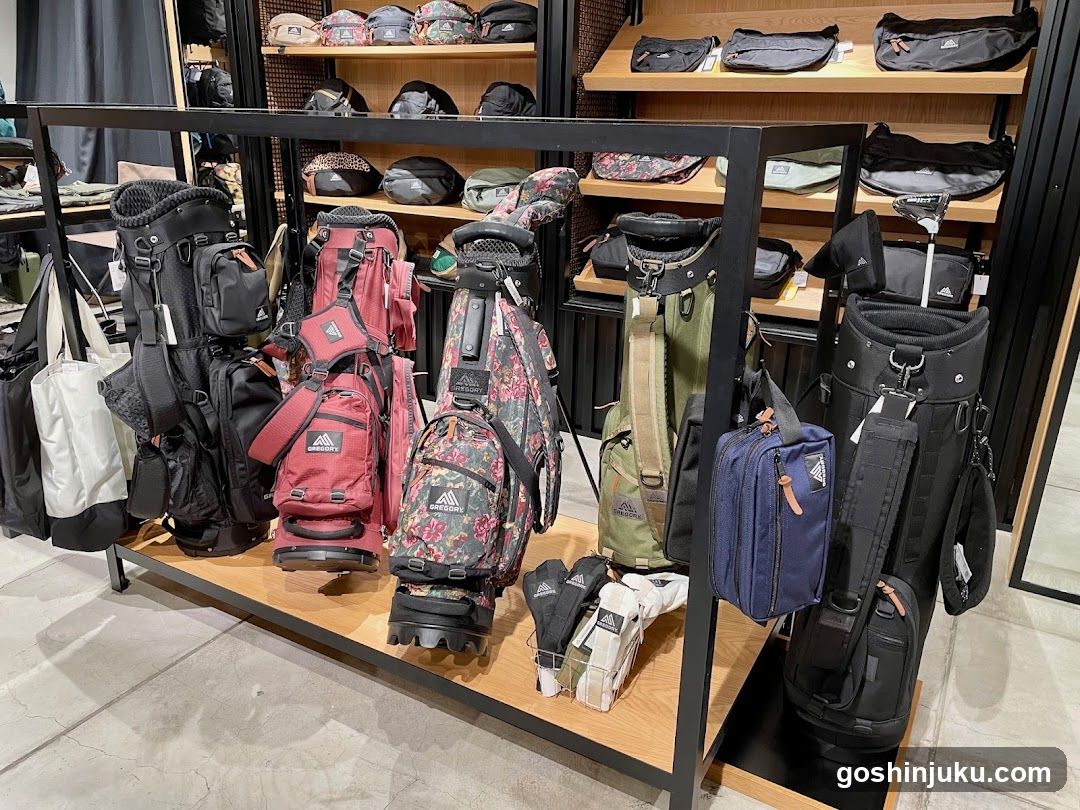 Golf Bag Display