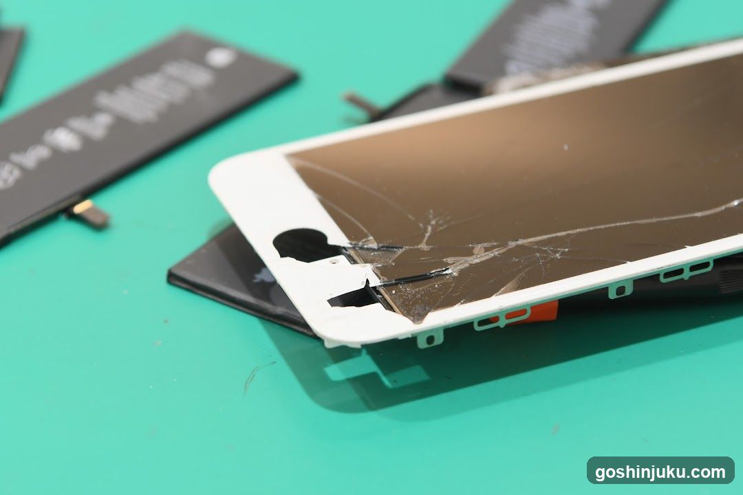 Broken Smartphone Screen