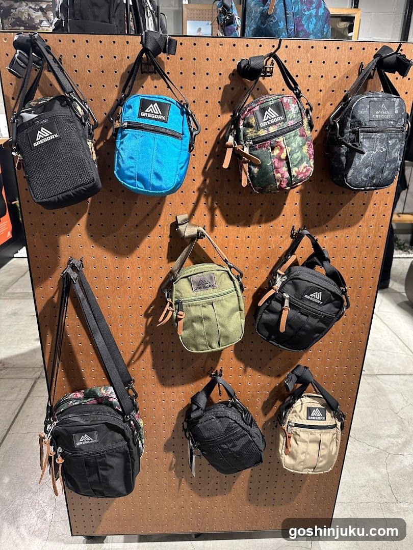 GREGORY Backpack Display