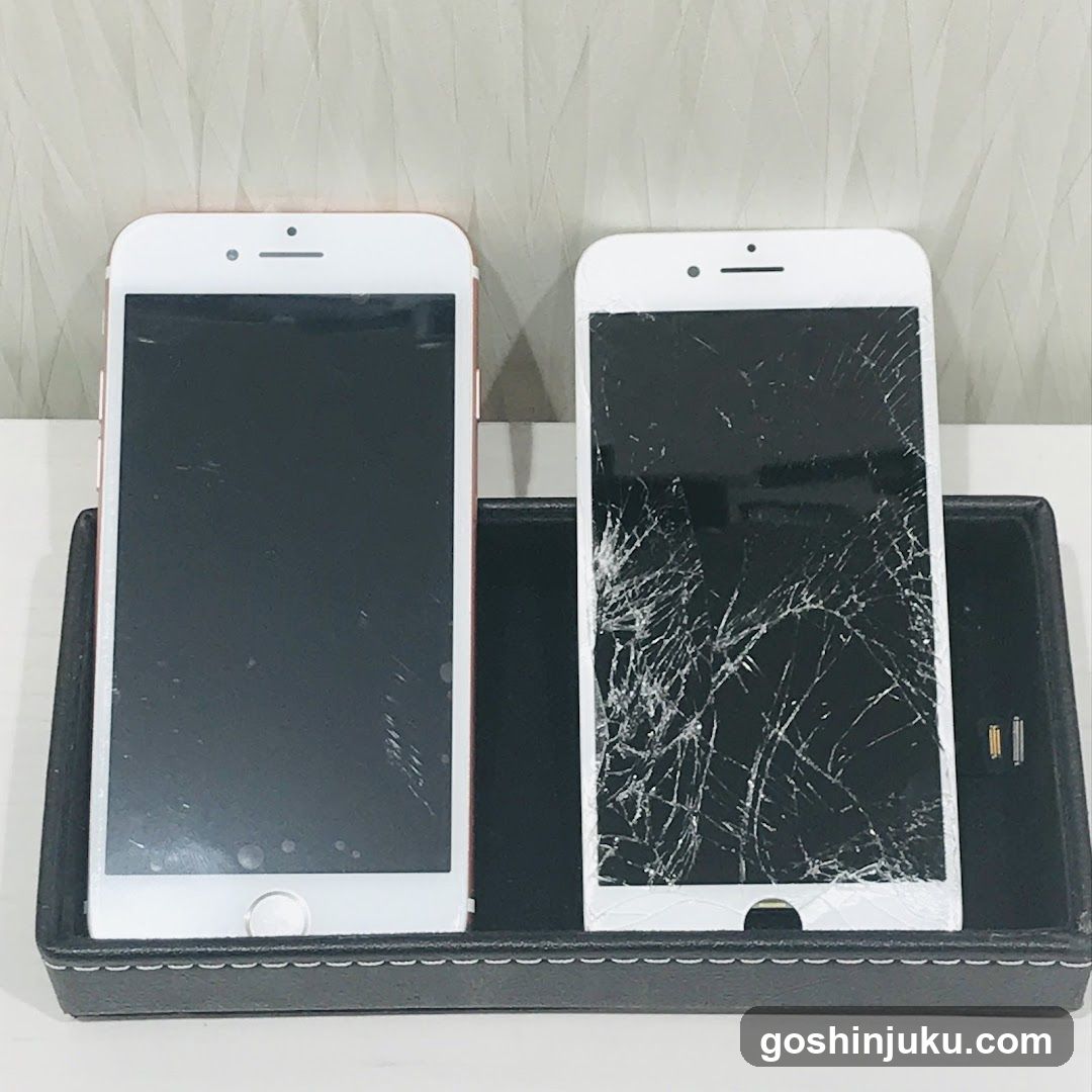 Broken iPhone Screens Display