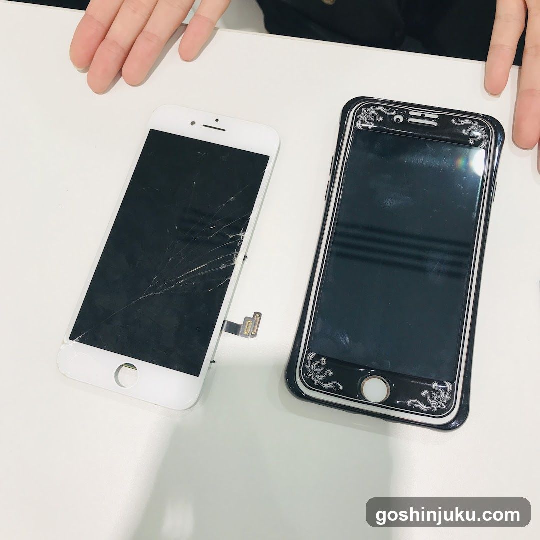 Broken and Custom Phone Screens