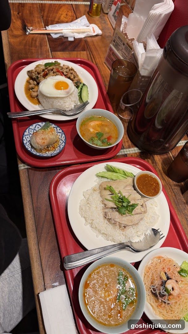 Thai Food Trays