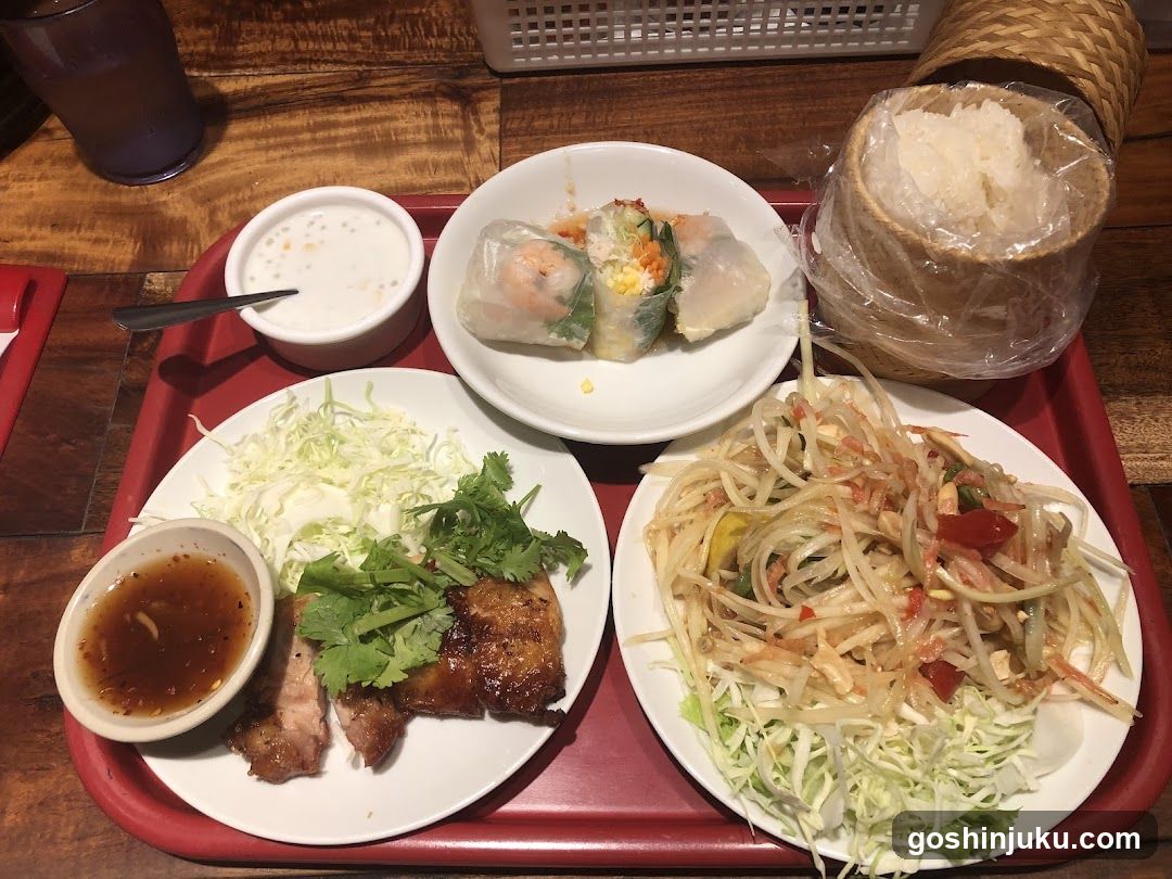 Thai Food Tray