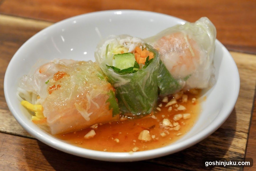 Spring Rolls with Sauce
