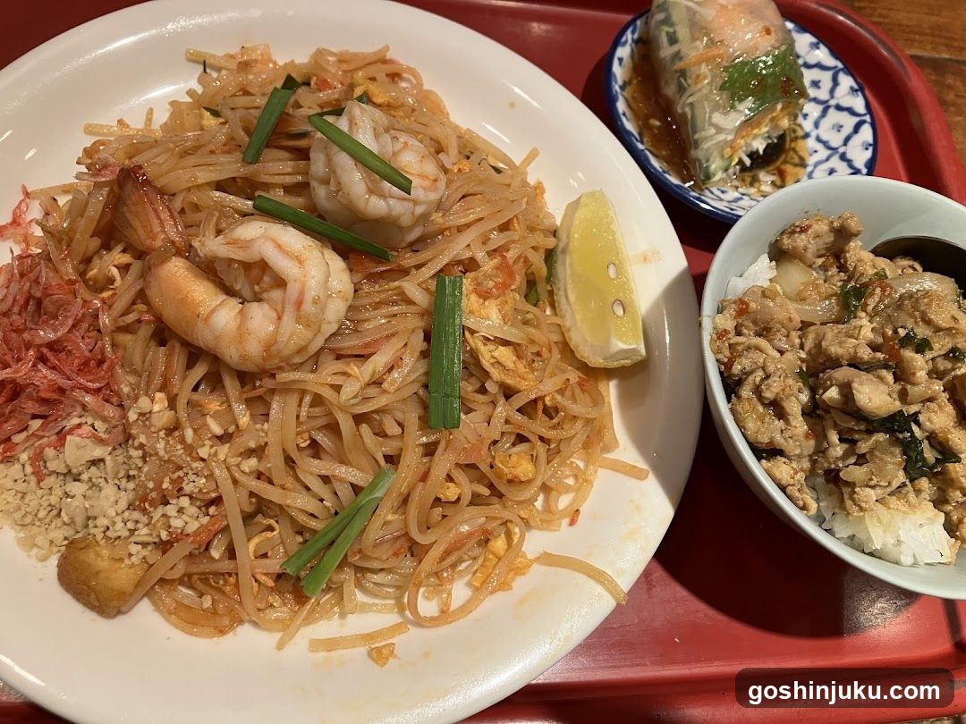 Thai Street Food Meal