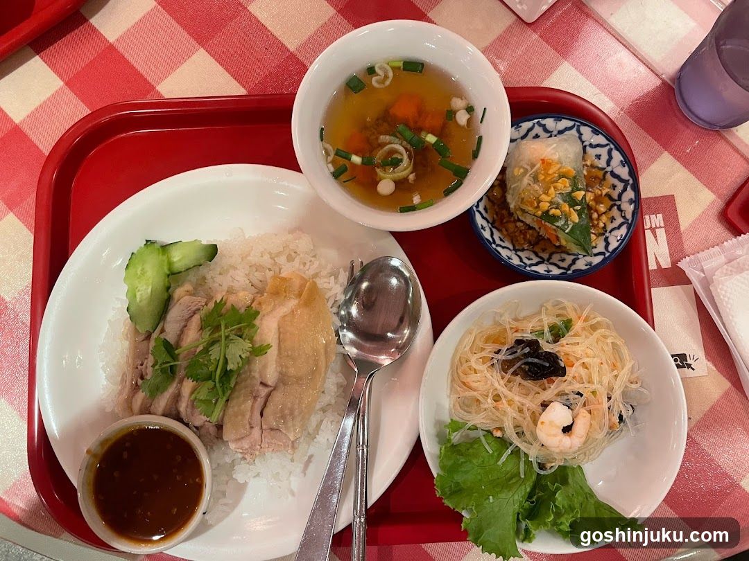Hainanese Chicken Rice Meal
