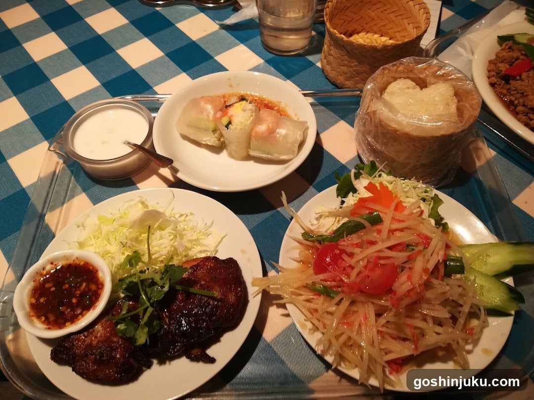 Thai Street Food Spread