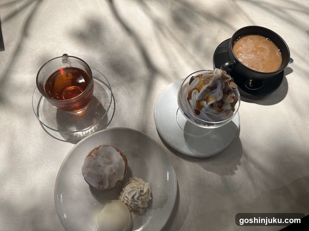 Tea and Dessert Spread