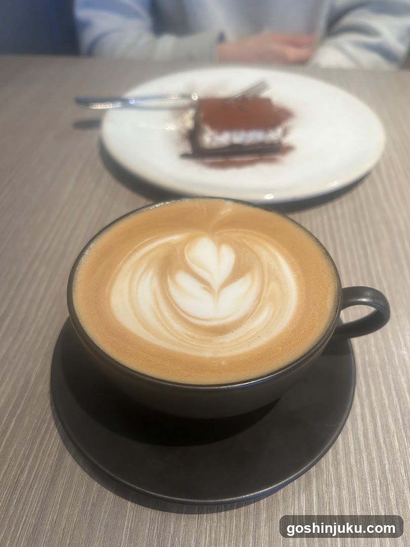 Latte and Dessert