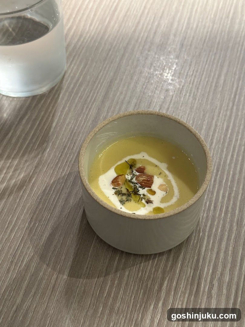 Soup Bowl with Garnish