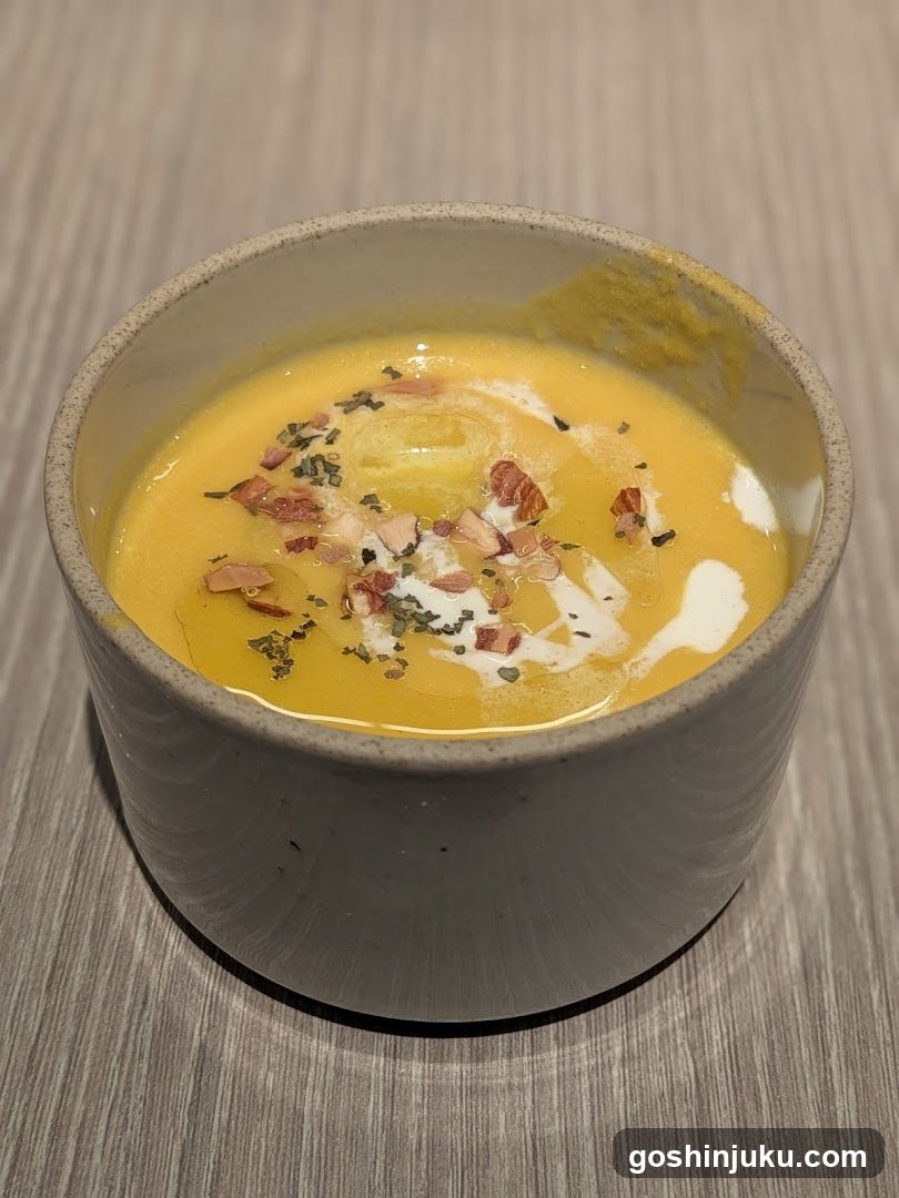 Soup Bowl with Garnish