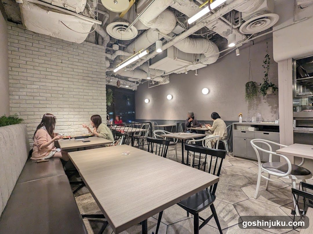 Interior of a modern cafe or restaurant