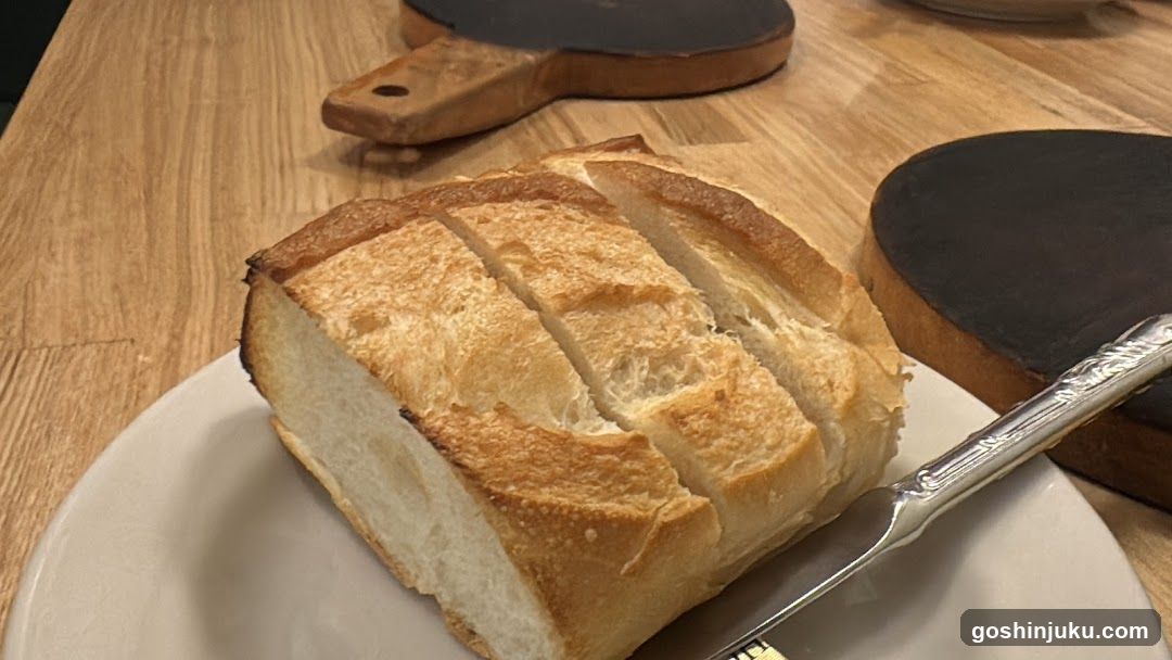 Freshly Baked Bread on a Wooden Table