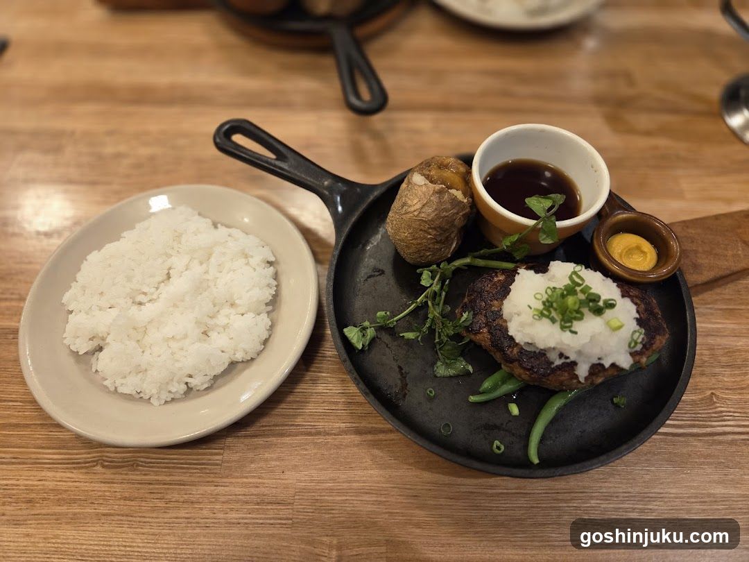 Food on wooden table