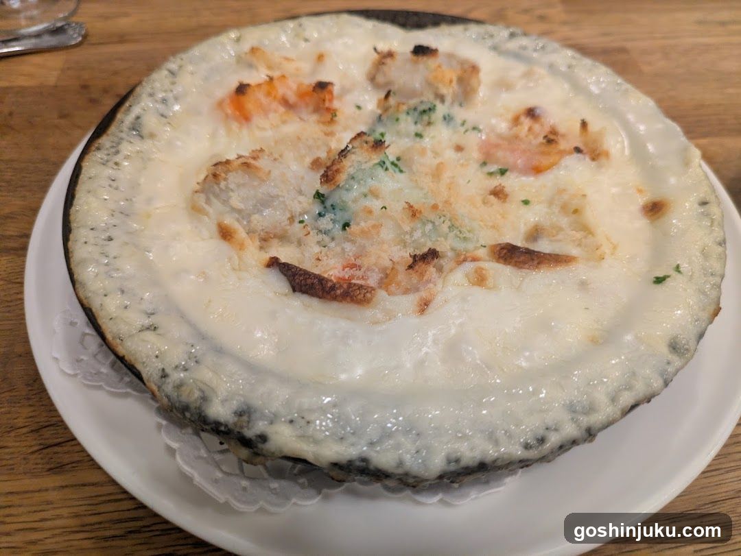 Baked Dish with Cheese and Herbs