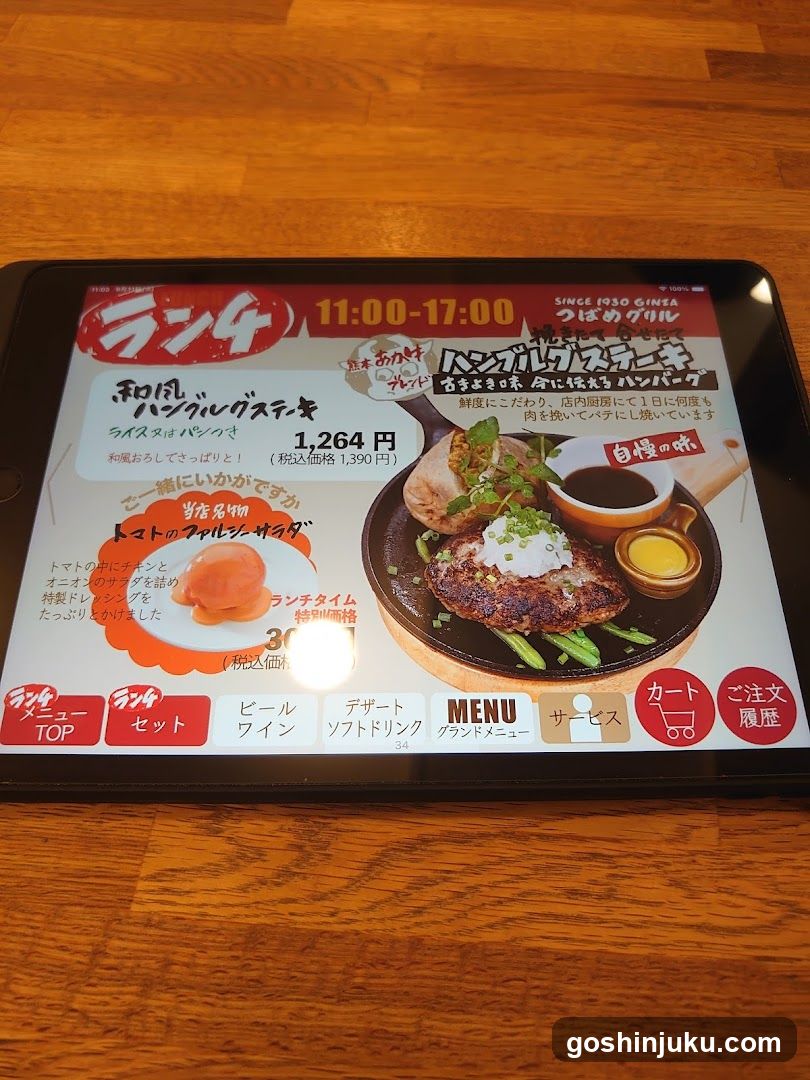 Digital Menu Display
