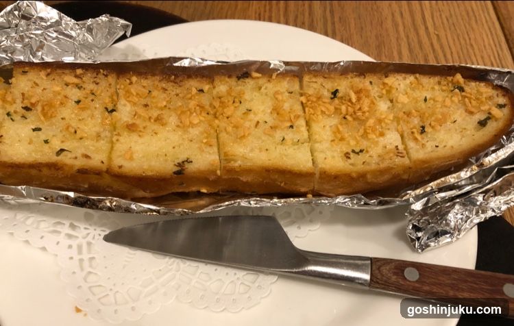 Garlic Bread on Foil