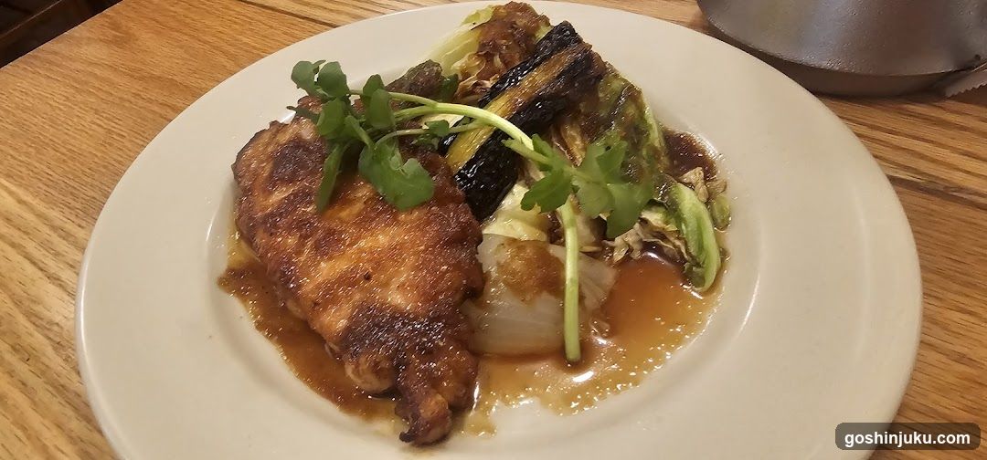 Sauced Meat and Vegetable Dish