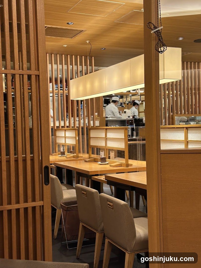 Japanese Restaurant Interior
