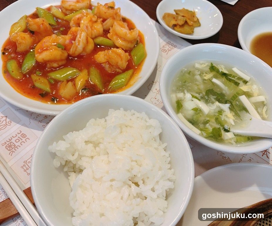 Chinese Meal Spread