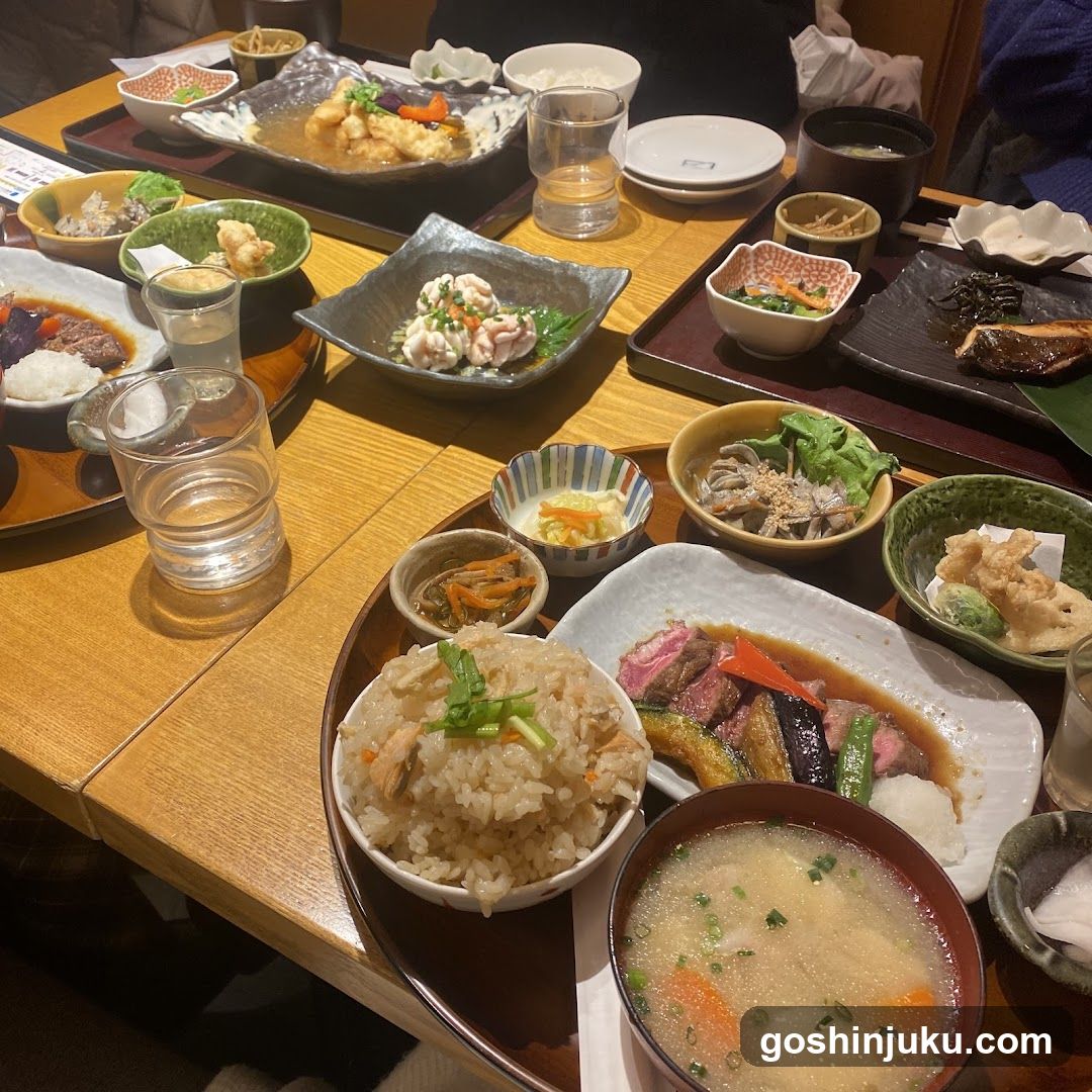 Japanese Meal Spread