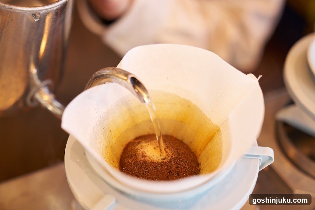 Pour Over Coffee Brewing