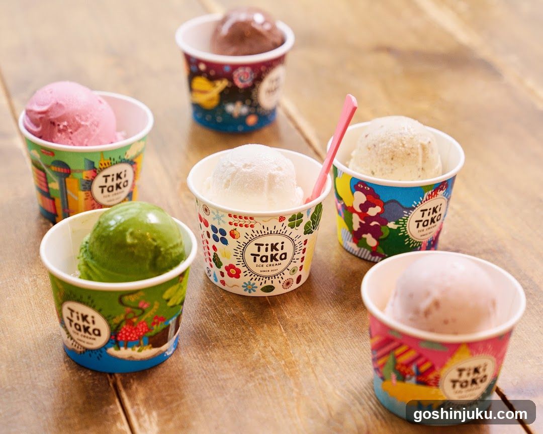 Tiki Taka Ice Cream Cups