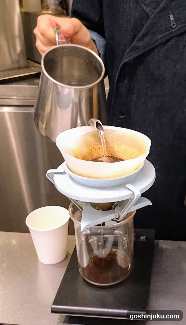 Pour Over Coffee Brewing