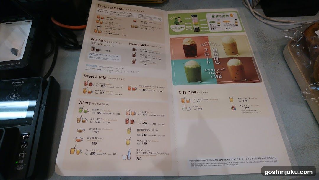 Coffee Menu