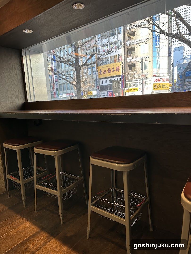 Interior View with Shop Exterior