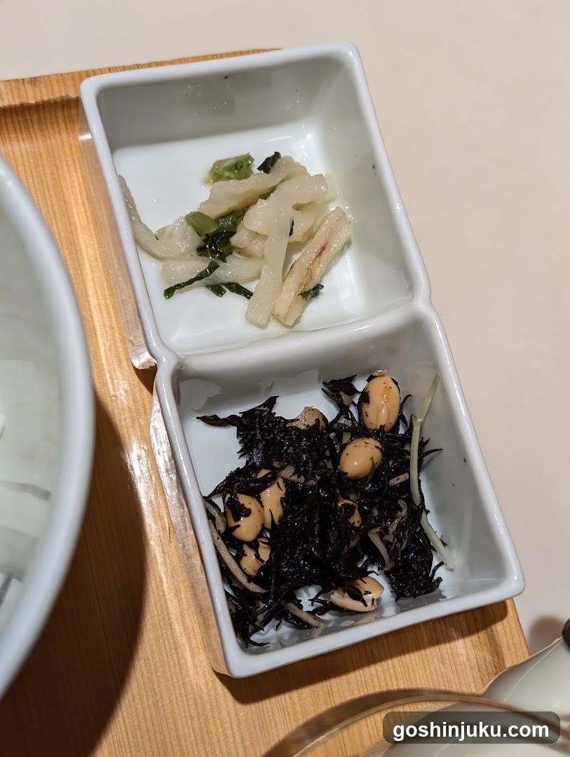 Side Dishes on a Wooden Tray
