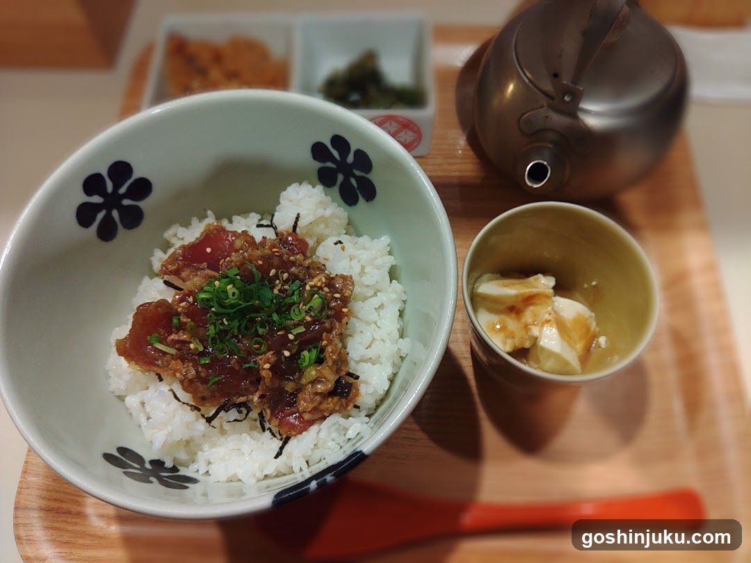 Japanese Rice Bowl Meal