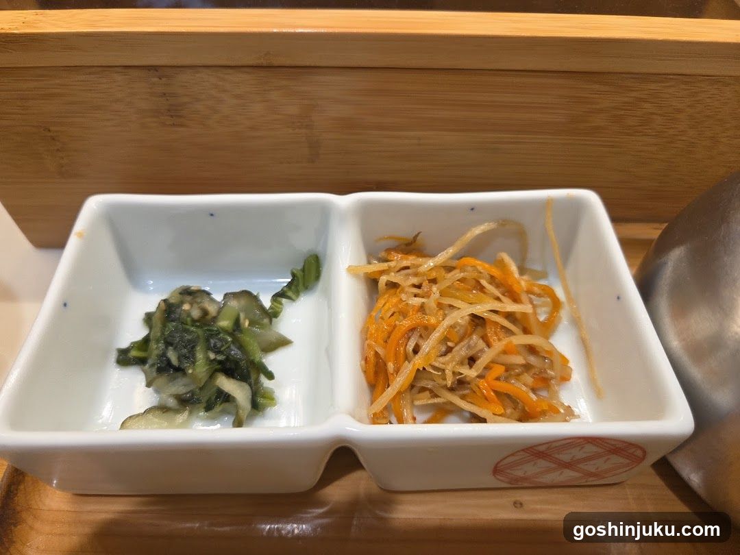 Side Dishes in a Divided Bowl