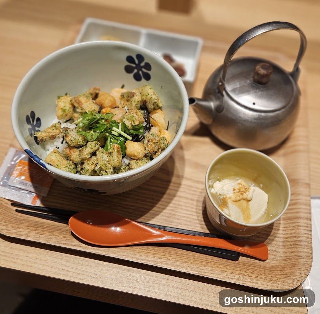 Japanese Meal Set with Tea