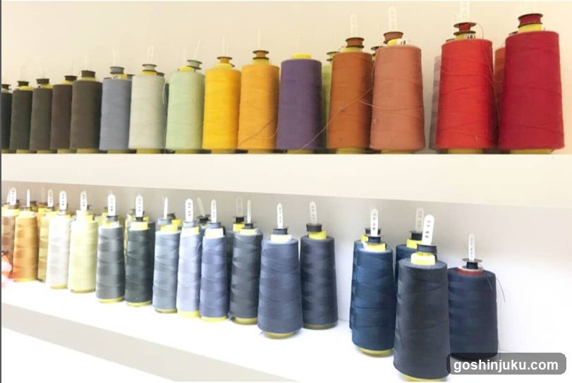 Thread Spools Display