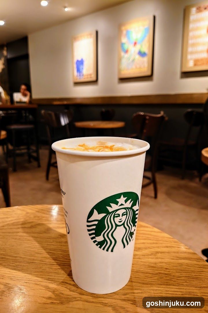 Starbucks Coffee Cup in Interior
