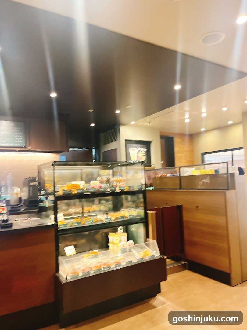 Coffee Shop Interior Display