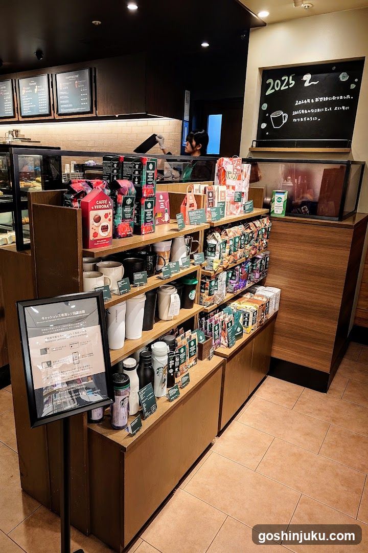 Coffee Shop Interior Display