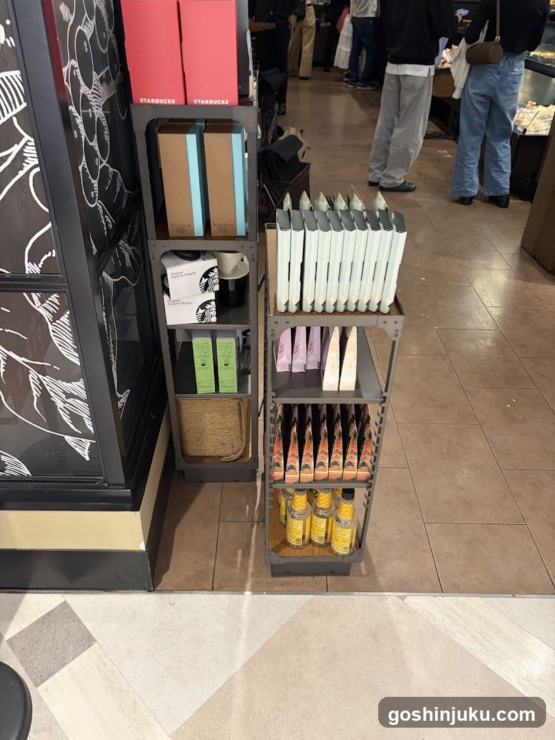 Starbucks Store Interior Display