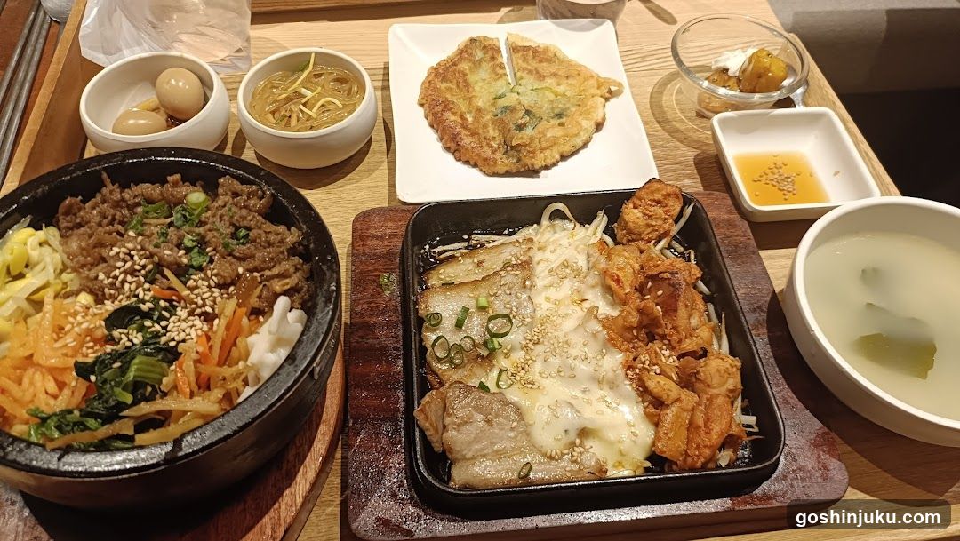 Korean Meal Spread