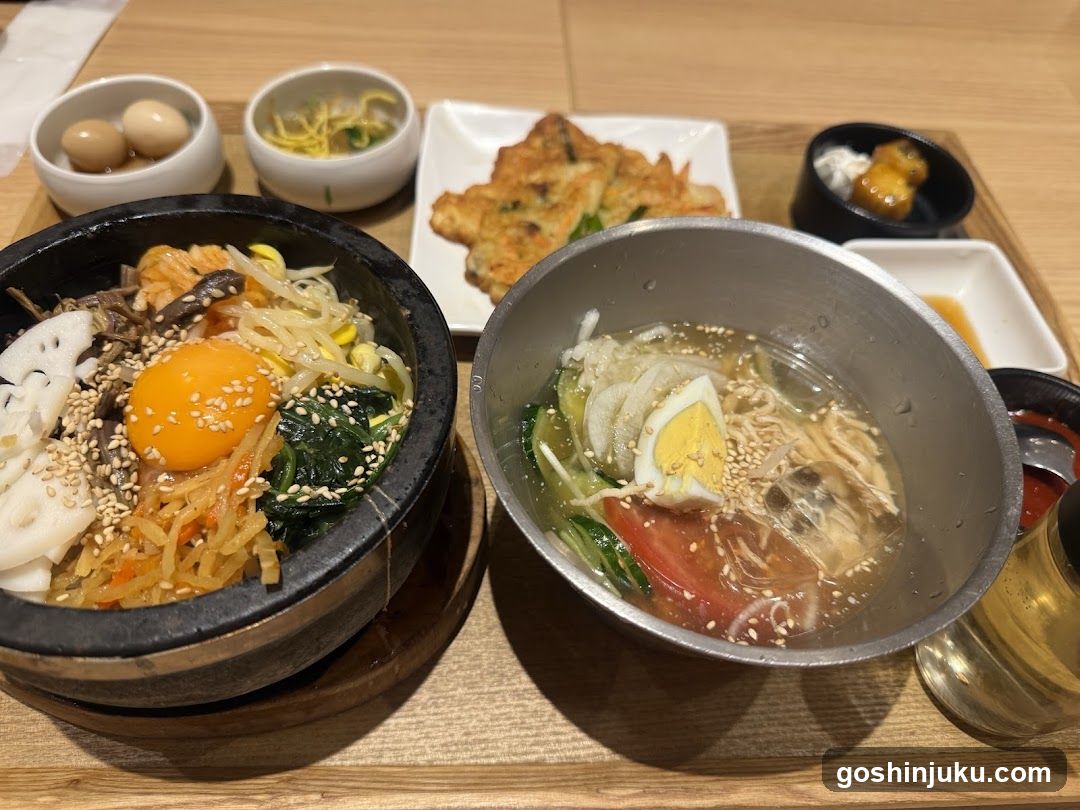 Korean Meal Spread