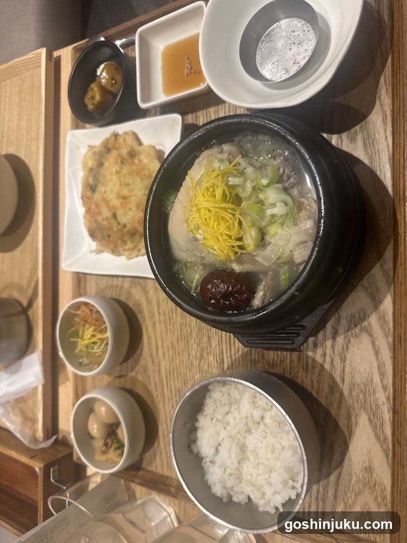 Korean Meal Spread