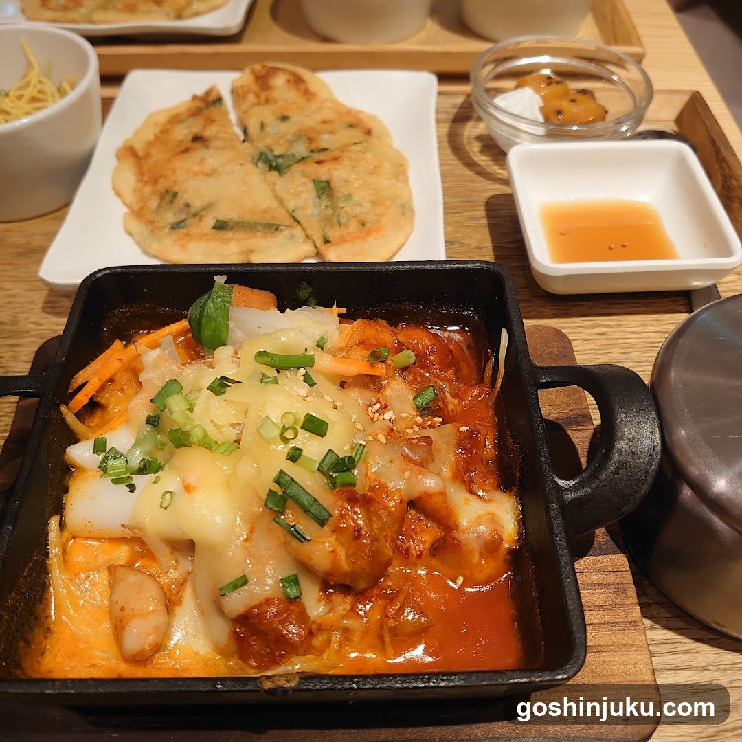 Korean Fried Rice and Pancakes