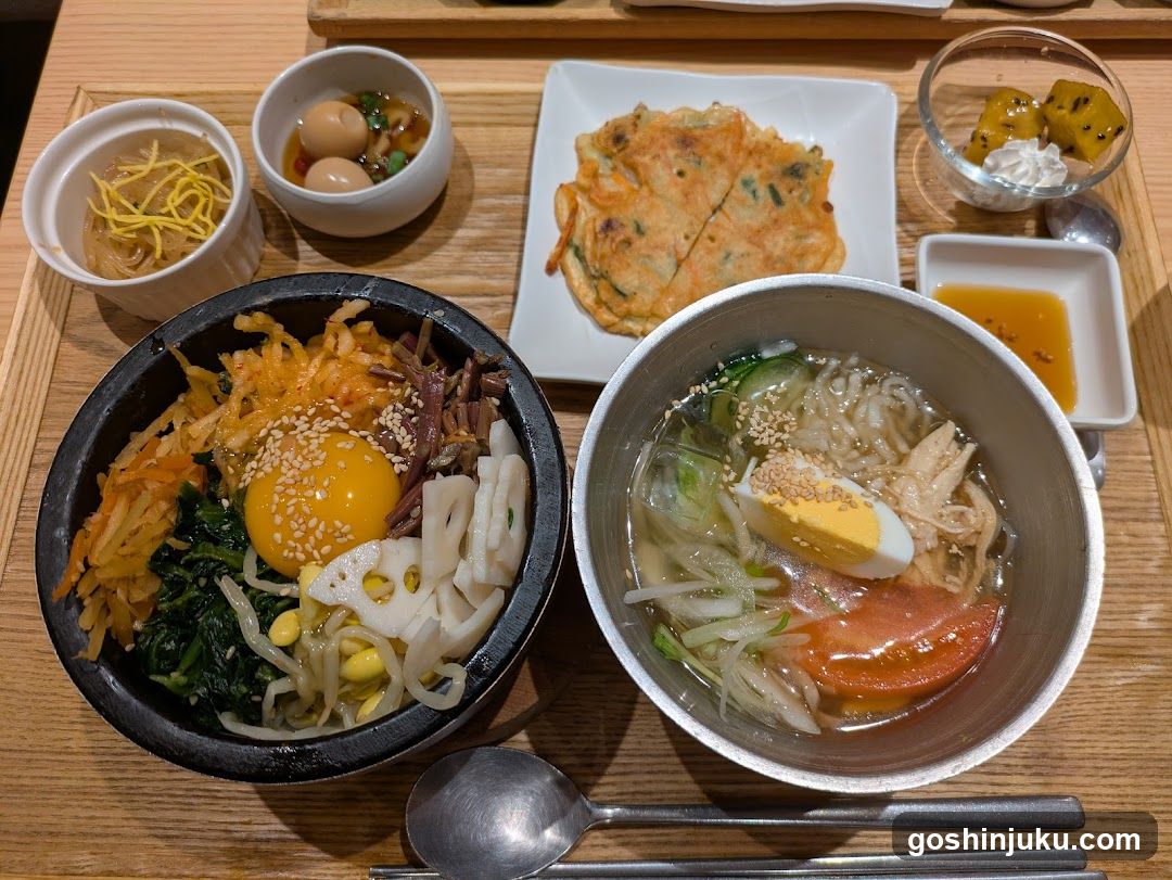 Korean Meal Spread